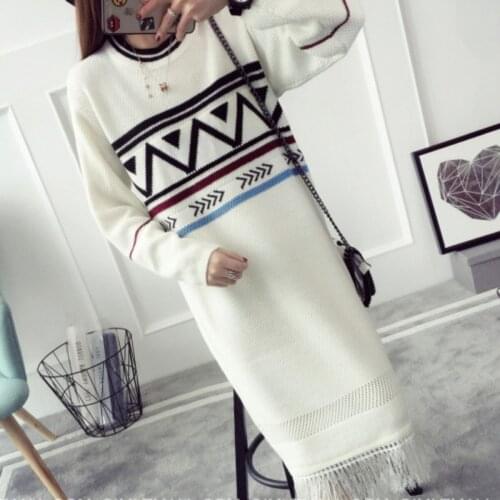 2018 Wool Limited Sweater Women Poncho Spring And Autumn New Pattern Long Woman Pullover Knitting Han Shirt Star Fund Sweater