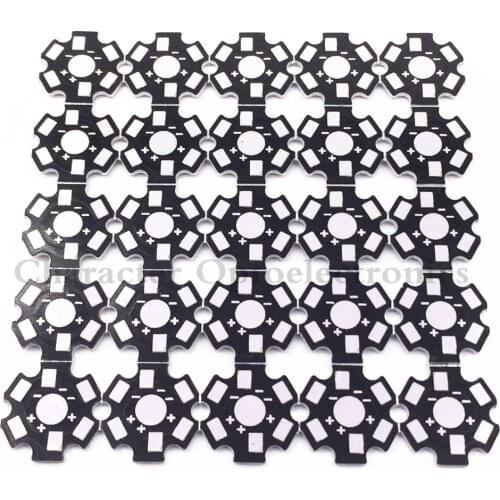50PCS 1W 3W 5W LED Lamp PCB Board,Heatsink Base Plate 20mm LED Aluminum Base plate for high power LED Chips