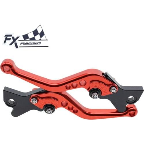 FX Aluminum Motorcycle Front Rear Disc Brake Levers Adjustable Lever For Vespa LX 125 150 50 2T 4T Granturismo 125 L 200 L