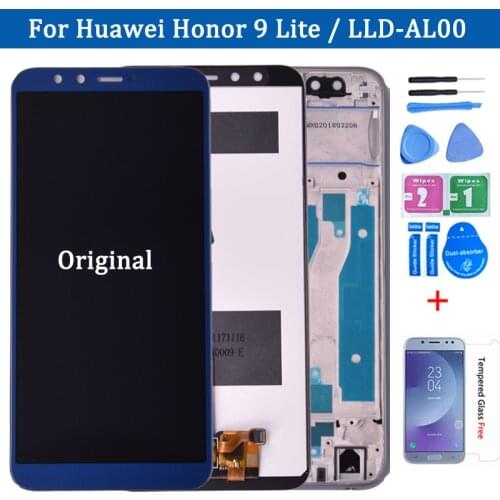 Original Display For Huawei Honor 9 lite LCD Touch Screen with Frame Digitizer For Huawei Honor 9 Lite LCD Display LLD-L31