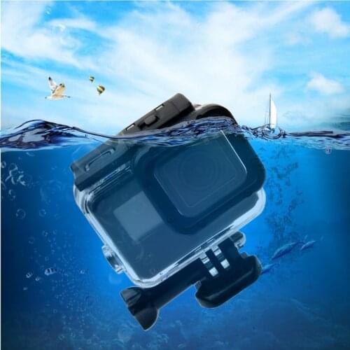PULUZ For GoPro NEW HERO /HERO6 /5 30m Waterproof Housing Protective Case + Hollow Back Cover with Buckle Basic Mount & Screw