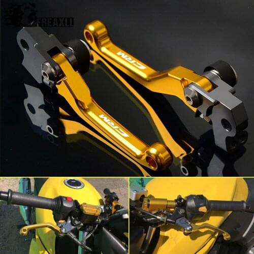 For Honda CRM250R/AR CRM 250R 250AR 250 R AR 1994-1998 Pivot Dirt bike Dirtbike Aluminum Brake Clutch Levers Motorcycle Printing