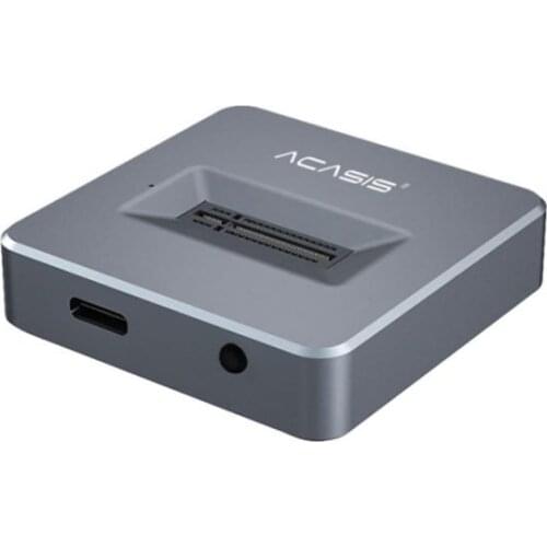 Acasis M.2 Enclosure Clone Docking Station USB 3.1 Gen 2 No Cable Clone For NVME USB to M2 Key M 22110/2280 SSD