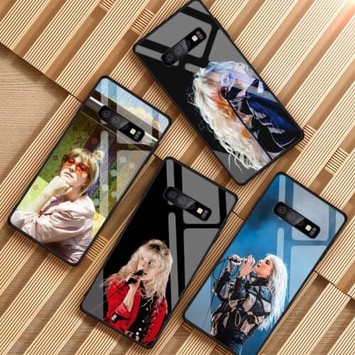 Hayley Williams Tempered Glass Phone Case For Samsung Galaxy S8 S9 S10 S20 PLUS J6 J8 2018 NOTE 8 9 10 Cover Shell