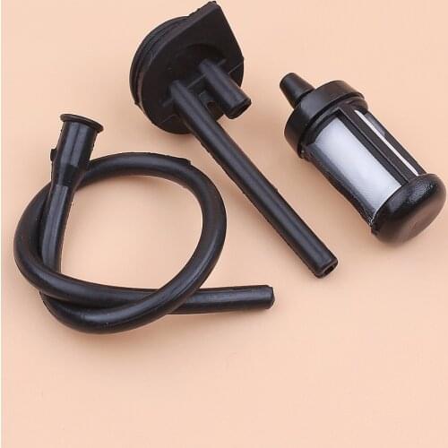 Chinese 2500 Chainsaw Petrol Fuel Hose Pipe Filter Kit for 25cc 2500 Chain Saw Zenoah Komatsu G2500 Small Saw Replacements
