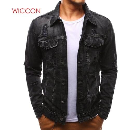 2020 New Casual Slim Mens Denim Jacket Bomber Jacket Men High Quality Cowboy Mens Jean Jacket Chaqueta Hombre