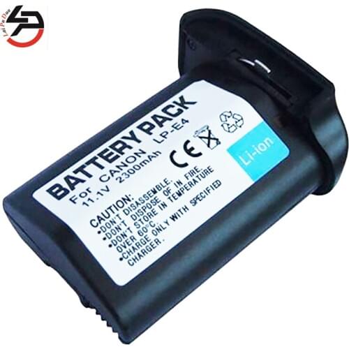 Laipuduo 11.1v 2300mah 100% brand new Replacement Camera Battery For Canon LP-E4 LPE4 Battery EOS-1D Mark IV 3 SLR