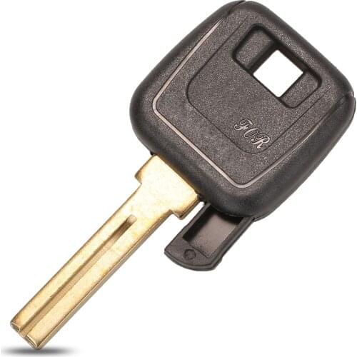 Kutery Replacement Transponder Car Key For Volvo S40 V40 D30 S60 S80 XC90 XC60 Blank Key Case Fob Uncut NE66 Blade