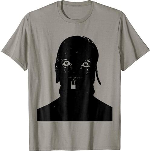 Scary Bloody Gimp Stare Punk Rocker T Shirt