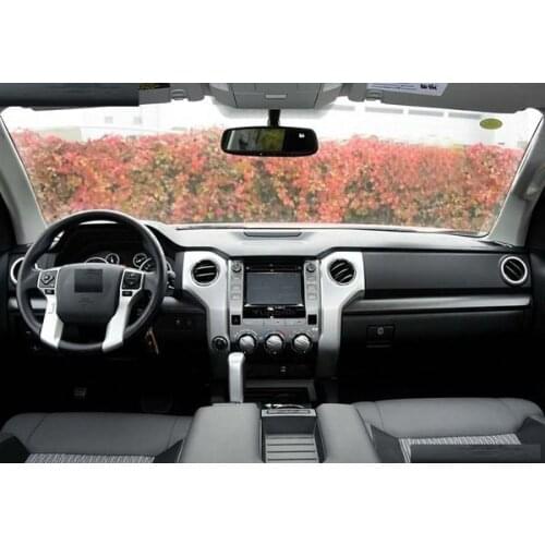 Tesla screen Android PX6 For Toyota Tundra 2007-2013 Car multimedia stereo Radio GPS Navigation voice control Built-in CARPLAY