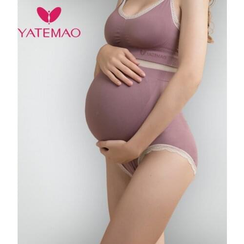 YATEMAO Maternity Panties High Waist panty Pregnancy Underwear Maternity Clothes Strongly Support Wholesale Panties Intimates