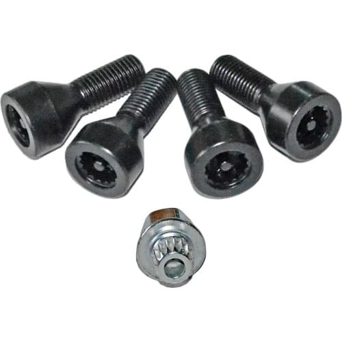 AP03 M12 X 1.5 NEW 36136786419 LOCKING SECURITY WHEEL BOLTS NUTS SET FOR BMW E46 E87 E90 E60