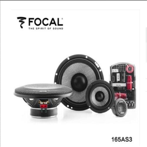 Free Shipping 3 Sets FOCAL ACCESS 165AS3 Component Car Speakers 3-Way 16.5cm 6.5" 160W Genuine Focal Made In French In Stock