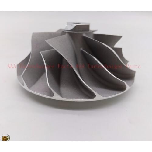 T04B/T04E Turbo parts Compressor Wheel 56.53x76.22mm supplier AAA Turbocharger Parts