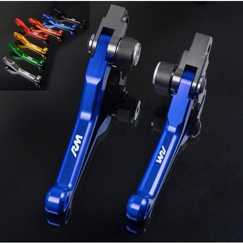 Dirt Bike Motorcycle Pivot Brake Clutch Levers Handle Bar Grips for Suzuki RM125 RM-125 RM 125 1996 - 2003 2004 - 2008 2006 2007