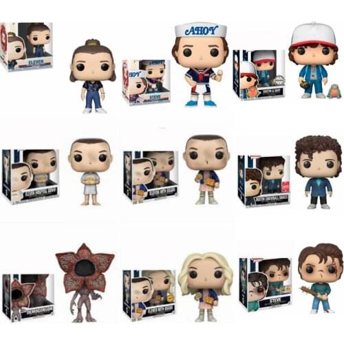 New Stranger Things Eleven 843# Steve803 Jonathan Nancy Brenner Joyce Action 10cm Figures Collectible Model Limited Edition Toys