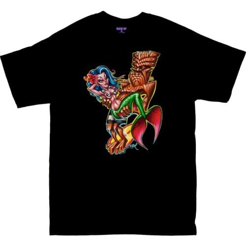 BigToe Toes on the Nose T-Shirt Hang Ten Surfing Tiki Mermaid Tandem S-4XL