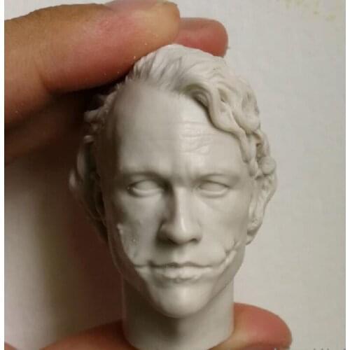 Hot Sell 1/6 Scale Blank Creg 2.0 Clown Head Sculpt Fit 12" Figure