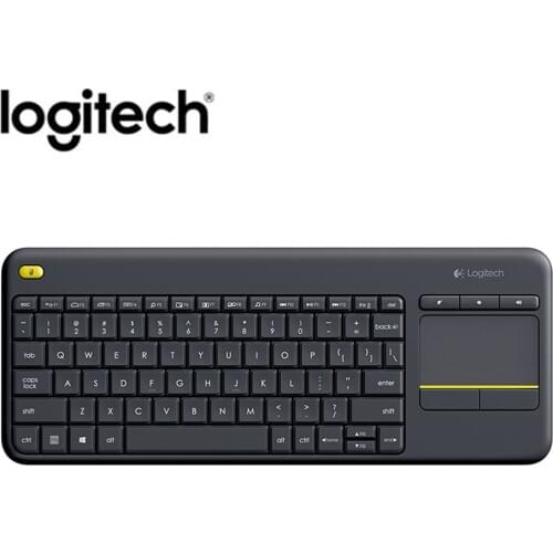 Logitech K400 Plus Wireless Touch Keyboard with Touchpad for PC Laptop Android Smart TV HTPC 84 keys Keyboard for home office