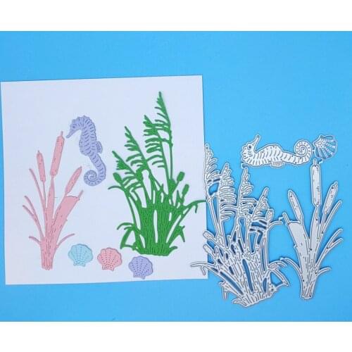 New Daffodils seaweeds animals Metal cutting Die scrapbook Decoration embossed Photo album Decoration Card making DIY Handicraft