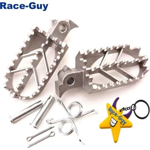 Stainless Steel Footpegs For 50cc 70cc 90cc 110cc 125cc 140cc 150cc 160cc Chinese Pit Trail Motor Bike Apollo Kayo SSR CRF50