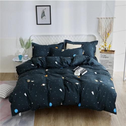 Bedroom Bedding Comfortable Duvet Cover with pillowcases single duvet cover set