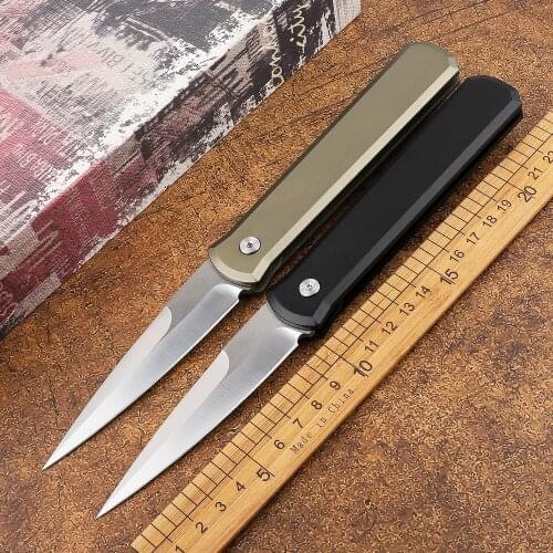 NINE THORN OEM 920 folding knife 154cm blade aluminum alloy handle outdoor camping hunting tactical survival knife EDC knife