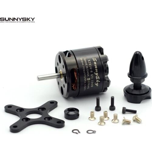 SunnySky X2814 900KV 1000KV 1100KV 1250KV 1450KV Outrunner External Rotor Brushless Motor for RC Aircraft Quadrocopter Helicopte