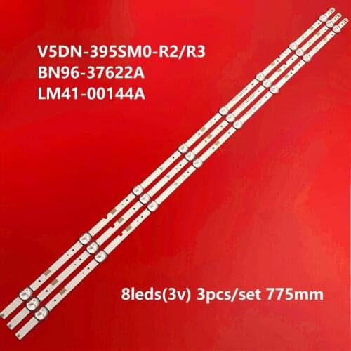 New 15pcs LED backlight strip for Samsung UE40J5200AF V5DN-395SM0-R2 R3 BN96-37622A LM41-00144A 00121X 2015 SVS39.5 FCOM FHD