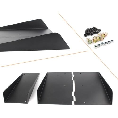 Rear Bumper 4 Fins Diffuser For BMW F10 F30 F32 F36 F80 M3 F82 M4 Accessories 22" x 21" ABS Plastic 557*490mm