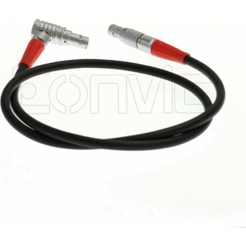 0B 4 Pin Male to Right Angle 0B 4 Pin Male Cforce Lens Motor Cable for ARRI LBUS FIZ MDR Wireless Focus