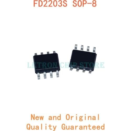 10PCS FD2203S SOP8 FD2203 SOP-8 SOP SOIC8 SOIC-8 SMD new and original IC Chipset