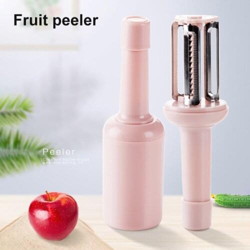 3 In 1Multi-function Fruit Vegetable Peeler With Cover Creative Stainless Steel Carrot Grater Cutter Potato Peeler Kitchen Tool