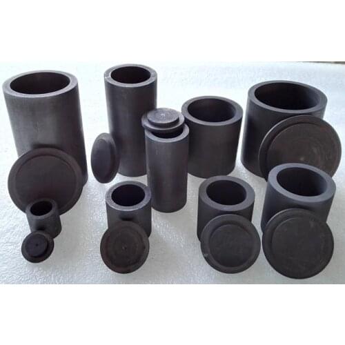 99.95%Pure Graphite Crucible with Lids /R30* H40mm/ Cylindrical Crucible /Graphite Crucible