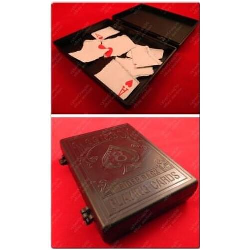 Miracle Card Case - By Royal Magic - Cards Vanish,Appear,Change and Restore,Magic Tricks,Magia Toys