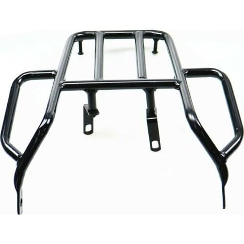 Black Rear Luggage Rack Back Bracket Cargo Holder For Kawasaki KLX250 1994-2007