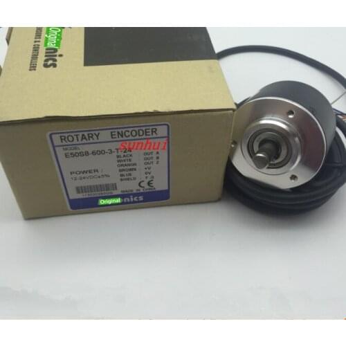 E50S8-600-3-T-24 Encoder And Push Output Shaft Diameter 8mm 12-24VDC