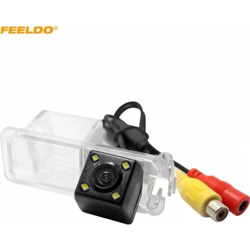 FEELDO Car Parking Rear View Camera For Volkswagen Passat B7/Magotan/Golf/Phaeton/Passat CC/Scirocco/Polo/Superb #HQ2706