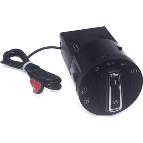 New Headlight Control Switch Fog Light Knob For VW Transporter Bora Caddy Seat Alhambra Skoda Roomster 1C0941531 1C0941531A