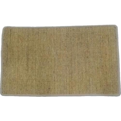 Natural Fiber Sisal Doormat Rectangle Indoor Outdoor Floor Mat Decoration for Home Casual Entrance Look