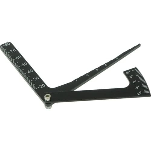 Adjustable Ruler Measure Height Wheel Rim 3 in 1for RC Car 1/10 1/8 On-road Cars Parts
