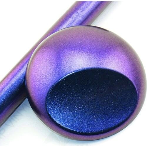 Super Cool Color Change Car Body Film Blue to Purple Matte Vinyl Wrap PVC Sticker for DIY Styling 50*150cm
