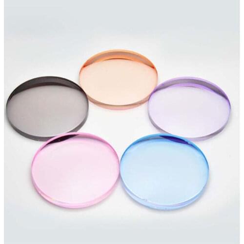 1.56 Gradient /solid Tinted Inside Progressive Aspheric Bifocal Prescription Lens Eye glasses Optical Lenses Free Assembled