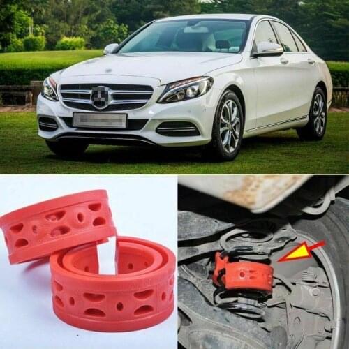 2pcs Rear Air Suspension Shock Bumper Spring Coil Cushion Buffer For BENZ C200