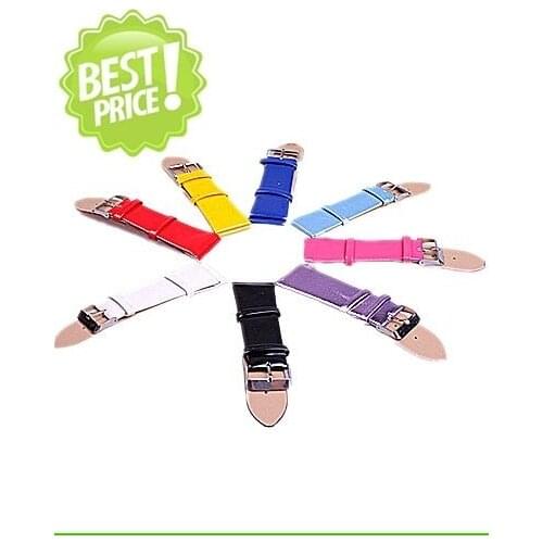 Wholesale Lots 40pcs 26mm leather Imitation Watch Bands 8colors available