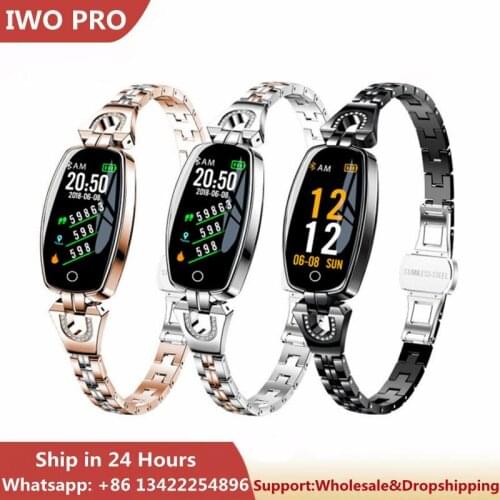Smart Bracelet Women H8 Wristband Blood Pressure Heart Rate Monitor Fitness Tracker IP67 Waterproof Smart Band Female Smartwatch
