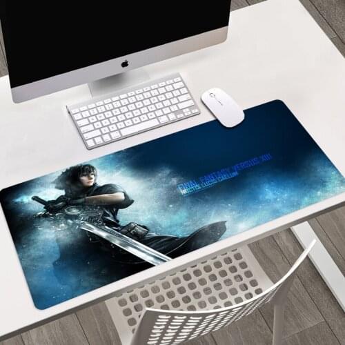 Final Fantasy Mouse Pad Best-selling Gamer Mousepad Player Gaming Mats Large Lock Side Mouse Pad PC Game Computer Desk Mats