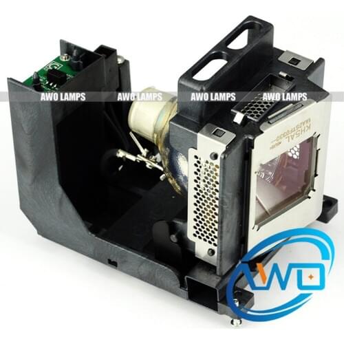 AWO 100% Original Projector Lamp PDG-DHT8000L|DHT8000 UHP Bulb with Housing for SANYO Lamp 610-350-6814 / LMP145