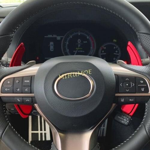 Steering Wheel Paddle Shifter For 2012-2020 Lexus GS200t GS250 GS300 GS350 GS450h Red