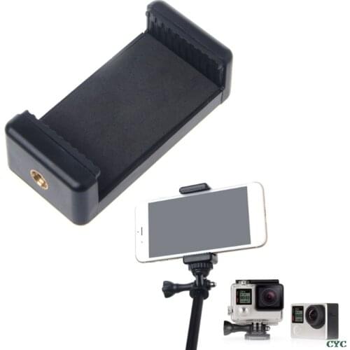 Durable Phone Clip Bracket Holder Mount For Selfie Stick Tripod Monopod Stand